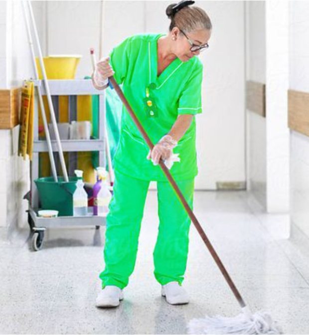 Mopping and floor sanitation services in North Bay Ontario.